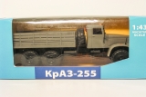 КрАЗ-255 бортовой - серый 1:43