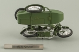 ИМЗ М-72 «Урал» мотоцикл с коляской - 1955 г. - зеленый 1:24