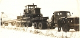 Т-108 трактор + кран тракторный прицепной КП-25 1:43