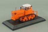 ДТ-75 трактор - оранжевый - №12 с журналом 1:43