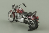 Harley Davidson Dyna - Wide Glide мотоцикл - темно-красный 1:43