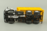 МАЗ-5516 самосвал - серый/желтый 1:43