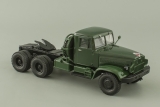 КрАЗ-221Б седельный тягач - 1963-1966 гг. - зеленый 1:43