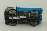 МАЗ-5551 самосвал (ранняя кабина, низкий кузов) - 1988 г. - хаки/синий 1:43