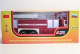 КамАЗ-53228 автоцистерна пожарная АЦ-10-100 - пожарная часть №113 г. Москва 1:43