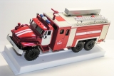 Миасский грузовик-4320 автоцистерна пожарная АЦ-7-40 1:43