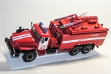 Миасский грузовик-4320-1912 аэродромный пожарный автомобиль АА-7,2-60 1:43