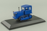 КД-35 пропашной гусеничный трактор - синий - №15 с журналом 1:43