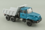 Миасский грузовик-55571-44 самосвал (шины Элекон) - синий/серый 1:43