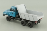 Миасский грузовик-55571-44 самосвал (шины Элекон) - синий/серый 1:43