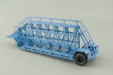 МАЗ-200В седельный тягач + НАМИ-790 полуприцеп-панелевоз - серый/голубой 1:43