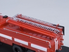 ЗиЛ-133ГЯ пожарная автоцистерна АЦ-40(133ГЯ)-181А - красный/белые полосы 1:43