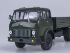 МАЗ-500 бортовой - темно-зеленый 1:43
