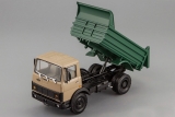 МАЗ-555102 самосвал - 1988-1993 гг. - бежевый/зеленый 1:43