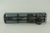 МАЗ-9380-2 полуприцеп бортовой - серый 1:43