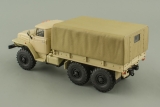 Миасский грузовик-4320 бортовой с тентом - бежевый 1:43