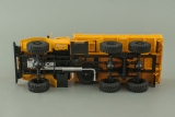Миасский грузовик-43202 бортовой (деревянная платформа, шины О-47А) - желтый 1:43