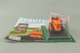 ДТ-75Н трактор - оранжевый - №19 с журналом 1:43