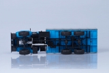 Миасский грузовик-4320-0911 бортовой с тентом - синий 1:43