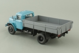 АМУР-53131 бортовой (улучшенная детализация) - голубой/серый 1:43