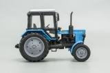 МТЗ-80.1 трактор - синий/черный - серые диски (люксовая детализация) 1:43