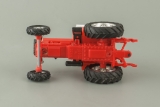МТЗ-82 Трактор (пластик) - красный/белый/хром 1:43