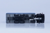 МАЗ-6303 бортовой с тентом - 1985 г. - красный/серый/синий 1:43