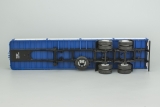 МАЗ-5432 седельный тягач + МАЗ-93971 полуприцеп бортовой с тентом «Совтрансавто» 1:43