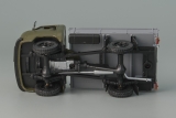 УАЗ-452Д бортовой - хаки/серый/черные колесные диски 1:43
