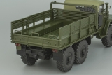 Миасский грузовик-375 (тентованная кабина) бортовой - хаки 1:43
