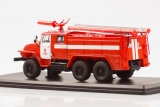 Миасский грузовик-375Н пожарная автоцистерна АЦ-40(375Н)Ц1А - Пожарная Часть №9 г. Москва 1:43