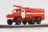 Миасский грузовик-375Н пожарная автоцистерна АЦ-40(375Н)Ц1А - Пожарная Часть №9 г. Москва 1:43