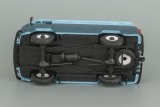 УАЗ-3741 фургон (пластик) - сине-серый/голубой 1:43
