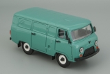 УАЗ-3741 фургон (пластик) - светло-зеленый 1:43