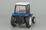 МТЗ-82 Трактор (металл/пластик, Люкс-2) - синий/белая крыша 1:43