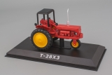 Т-28Х3 трактор хлопководческий - красный - №23 с журналом 1:43
