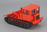 ТДТ-60 трактор трелевочный - красный - №26 с журналом 1:43