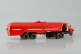 КрАЗ-258Б1 седельный тягач +  полуприцеп-цистерна ТЗ-22 - пожарный 1:43
