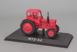 МТЗ-52 трактор колесный - красный - №33 с журналом 1:43