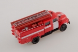 ЗиЛ-130 пожарная автоцистерна АЦ-30(130)-63А - красный/белый 1:43