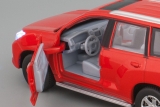 Toyota Land Cruiser Prado 150 - красный - свет+звук - без коробки 1:32