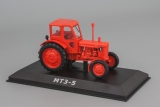 МТЗ-5 трактор колесный - красный - №35 с журналом 1:43