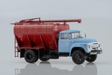 ЗиЛ-130 (ранний) загрузчик сухих кормов ЗСК-10 - голубой/красный 1:43