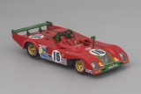 Ferrari 312 PB - красный - №53 с журналом 1:43