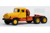 КрАЗ-221Б / 258Б седельный тягач - 1969 г. - желтый/оранжевый 1:43