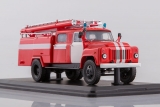 Горький-53-12 пожарная автоцистерна АЦ-30(53-12)-106В - красный/белый без надписей 1:43