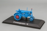 Универсал-1 трактор колесный - голубой - №46 с журналом 1:43