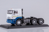 КАМАЗ-6460-91018 (Euro 2) седельный тягач - белый/синий 1:43