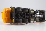 КрАЗ-257 автокран КС-4561 - хаки/желтый 1:43